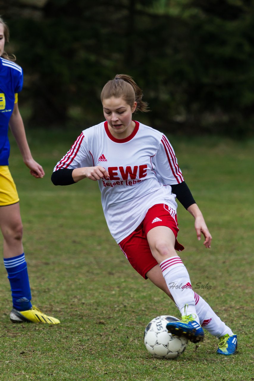 Bild 282 - B-Juniorinnen Tus Tensfeld - TSV Gnutz o.W. : Ergebnis: 1:3